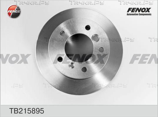 Тормозной диск Fenox задний для Volkswagen LT II 1996-2006. Артикул TB215895