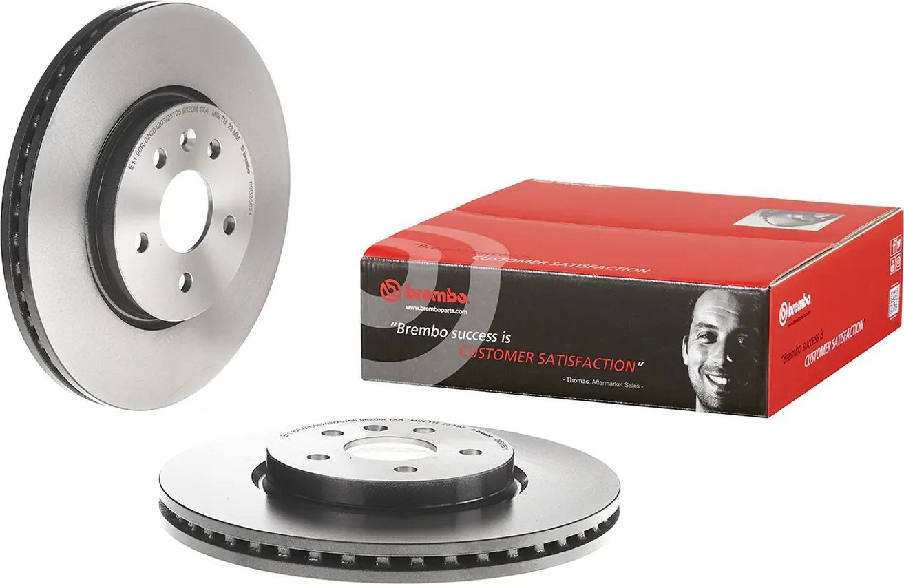 Тормозной диск Brembo PRIME LINE - UV Coated. Артикул 09.B356.21