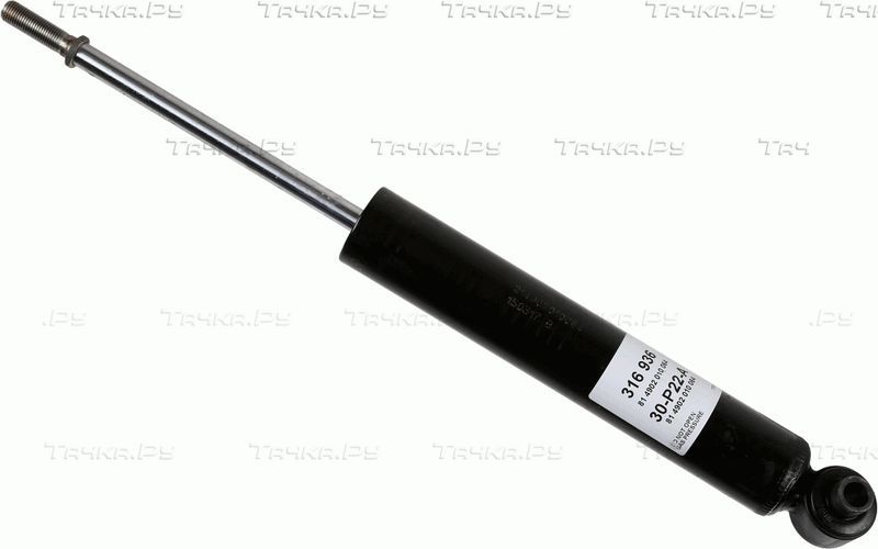 Амортизатор SACHS задний для Citroen C4 Picasso II 2013-2018. Артикул 316 936