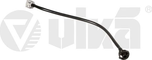 Патрубок радиатора (системы охлаждения) Vika (полимерный материал). Артикул 11211900901