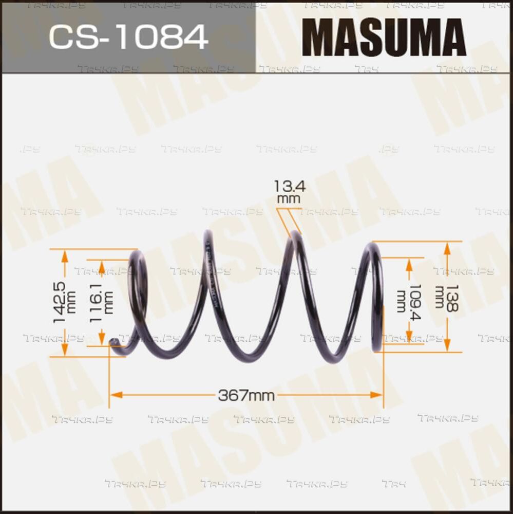 Пружина подвески Masuma. Артикул CS-1084