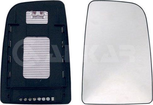 Зеркальное стекло бокового зеркала Alkar правое для Volkswagen Crafter I 2006-2010. Артикул 6432994