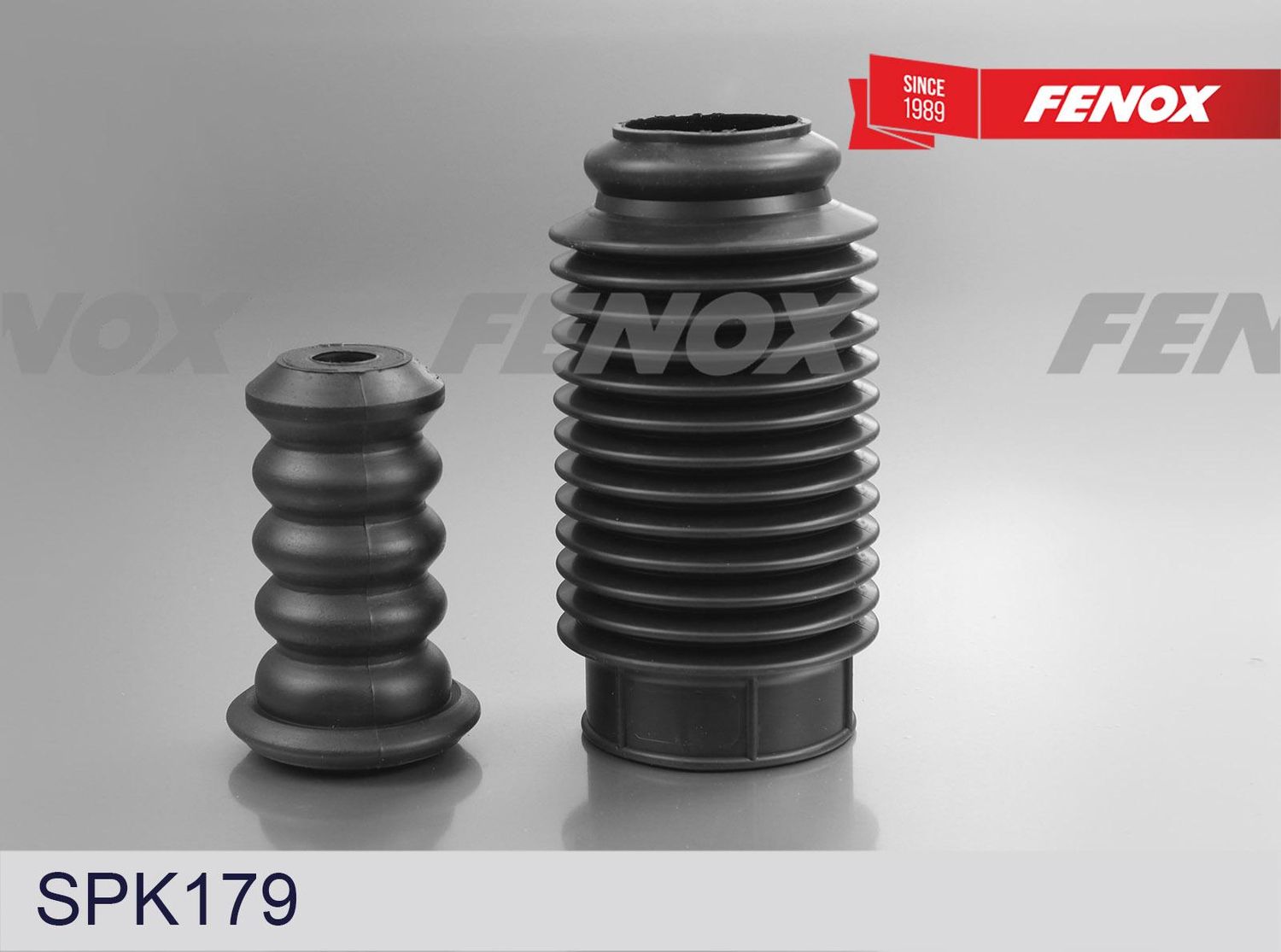 Комплект отбойников и пыльников амортизаторов (стоек) Fenox. Артикул SPK179