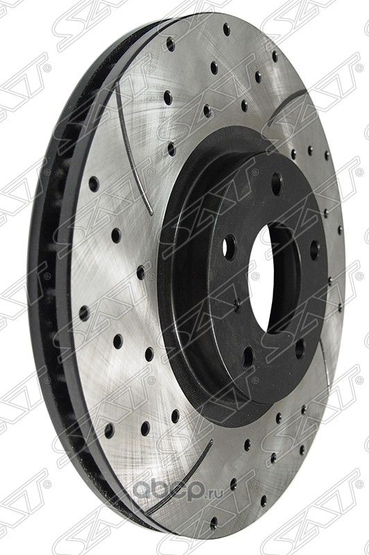 Комплект дисков тормозных передний перфорированные (SAT). Артикул ST40206EG000PF