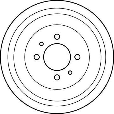 Тормозной барабан TRW. Артикул DB4218