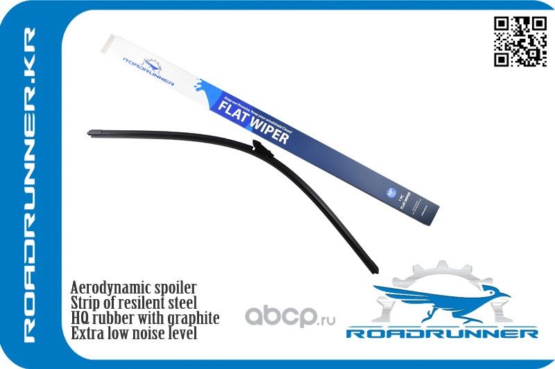 Щетка стеклоочистителя бескаркасная 750 мм (Roadrunner). Артикул RR750FK