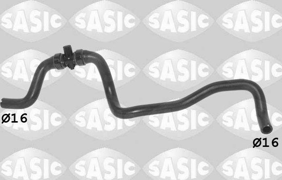 Патрубок радиатора (системы охлаждения) Sasic. Артикул 3406477