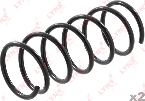 Пружина подвески LYNXauto передняя для Hyundai Getz I 2002-2010. Артикул SC-1493