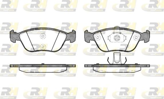 Тормозные колодки RoadHouse. Артикул 2722.00
