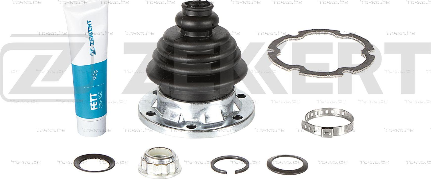 Пыльник ШРУСа внутренний Zekkert передний левый для Volkswagen Bora 1998-2005. Артикул SM-1104S
