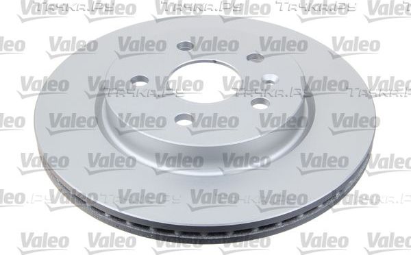 Тормозной диск Valeo COATED задний для Mercedes-Benz E-Класс III (W211, S211) 2002-2009. Артикул 672527