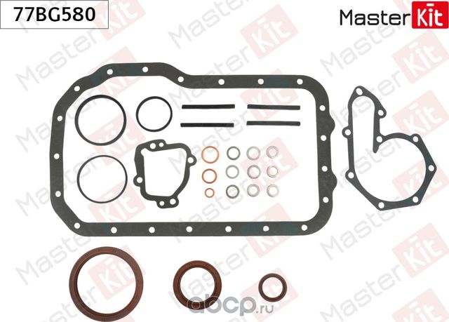 Комплект прокладок, блок-картер двигателя (Master KIT). Артикул 77BG580