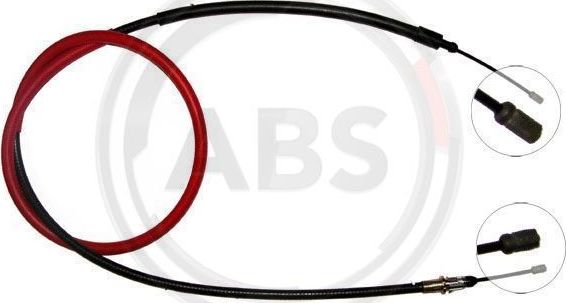 Трос ручника (тросик ручного тормоза) ABS задний правый для Citroen Xsara Picasso 1999-2012. Артикул K17358