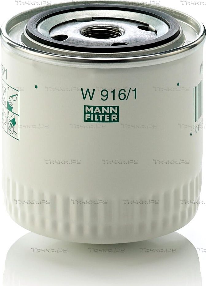 Масляный фильтр Mann-Filter для Ford Transit Torneo V 1994-2000. Артикул W 916/1