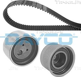 Ремень ГРМ с роликами (комплект) Dayco для Hyundai Terracan I 2001-2006. Артикул KTB714