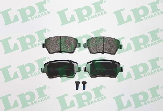 Тормозные колодки LPR передние для Renault Logan II 2008-2015. Артикул 05P867