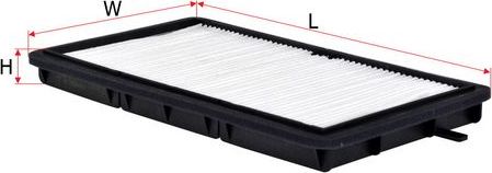 Салонный фильтр Sakura. Артикул CA-30030