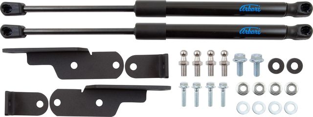 Амортизаторы (упоры) капота Arbori для Kia Rio (FB), Rio X 2020-2026. Артикул ARBORI.HD.022102