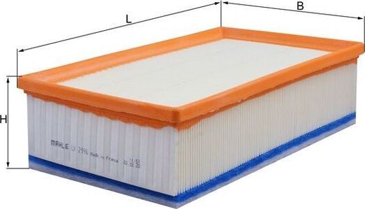 Воздушный фильтр Mahle для Citroen C6 2009-2012. Артикул LX 2996