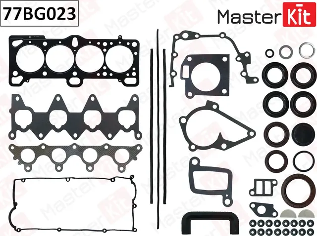 77BG023 Полный комплект прокладок ДВС Hyundai/Kia Getz  Kia Rio 1.4i 4GEE 05- (Master KIT). Артикул 77bg023
