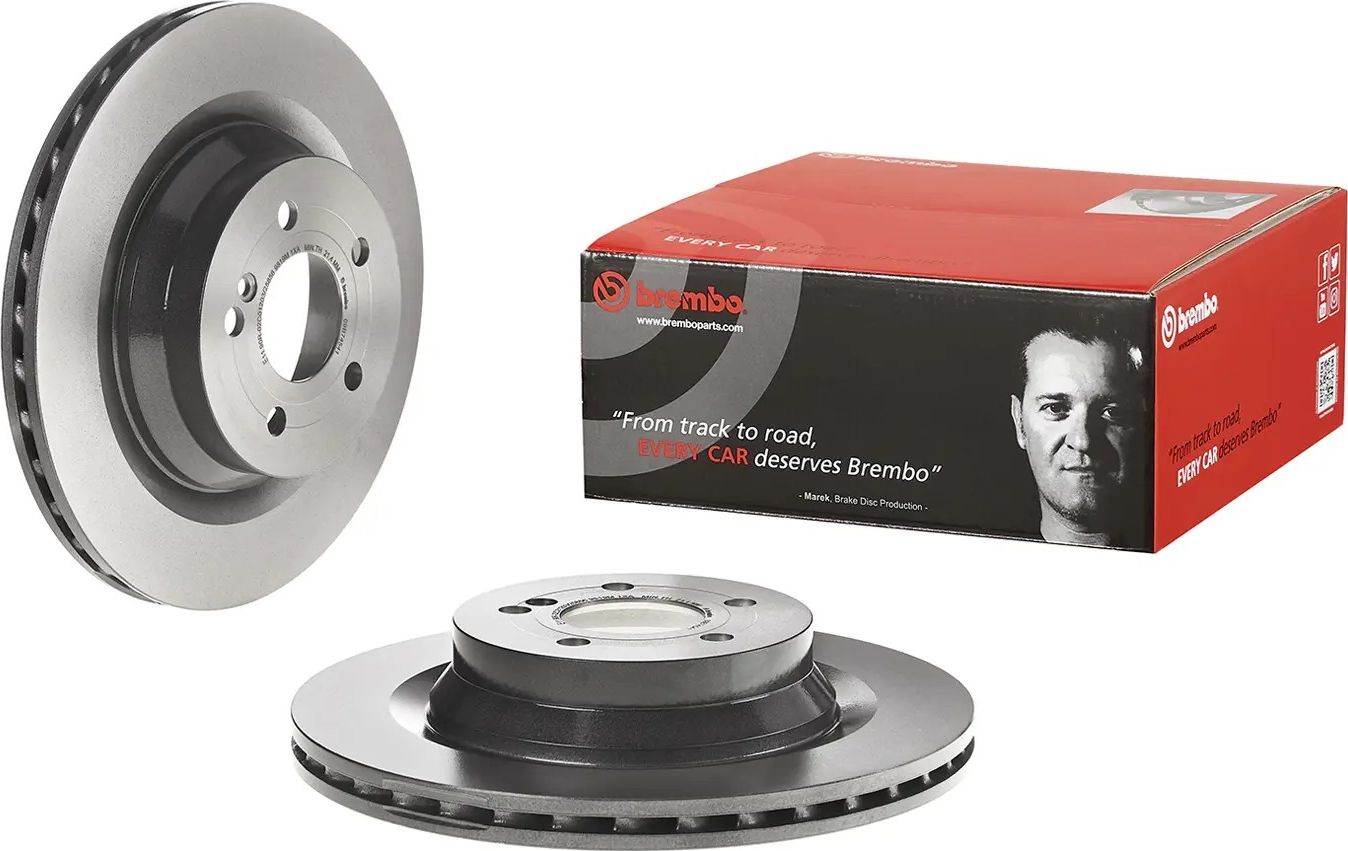 Тормозной диск Brembo PRIME LINE - UV Coated. Артикул 09.B745.41
