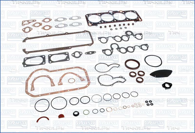 Прокладки двигателя (комплект) Ajusa FIBERMAX для Volkswagen Jetta II 1984-1992. Артикул 50026100