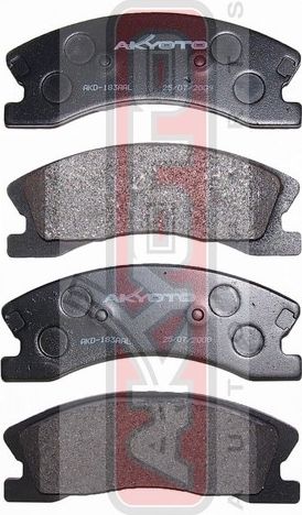 Тормозные колодки Akyoto Packing AKYOTO. Артикул AKD-183AA