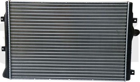 Радиатор охлаждения двигателя Vika. Артикул 11211857901
