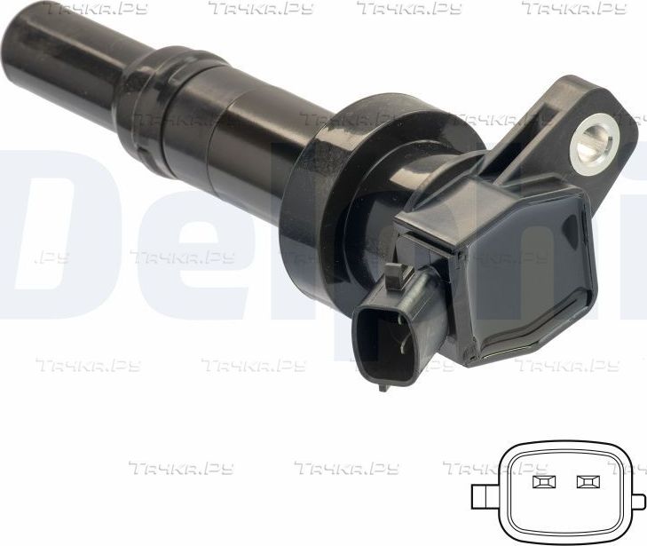 Катушка зажигания Delphi для Kia Rio IV 2017-2026. Артикул GN10826-12B1