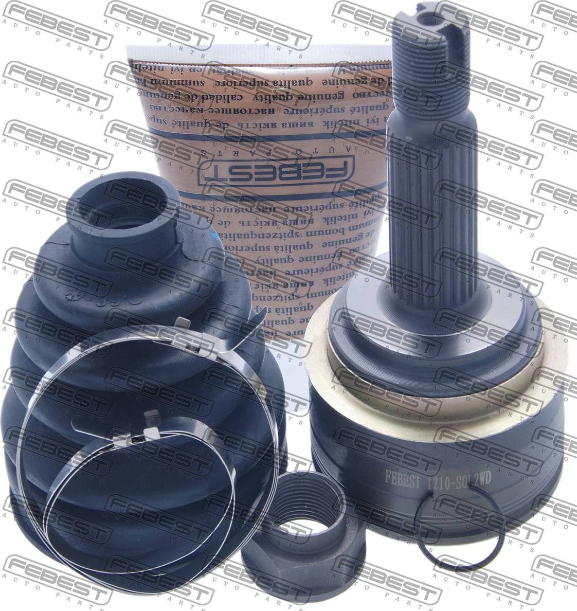 Шрус наружный (граната) Febest. Артикул 1210-SOL2WD