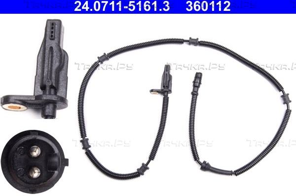 Датчик ABS ATE для Renault Master II 1998-2010. Артикул 24.0711-5161.3
