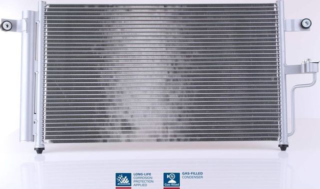 Радиатор кондиционера (конденсатор) Nissens (алюминий) для Hyundai Accent II 1999-2005. Артикул 94453