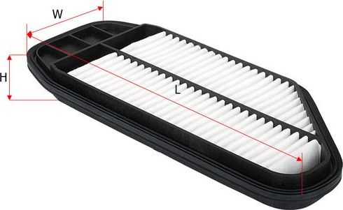 Воздушный фильтр Sakura. Артикул A-89080