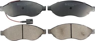 Тормозные колодки Denckermann. Артикул B110937