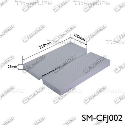 Салонный фильтр SpeedMate. Артикул SM-CFJ002