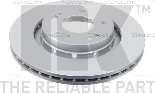 Тормозной диск NK передний для Mitsubishi Outlander III 2012-2026. Артикул 313043