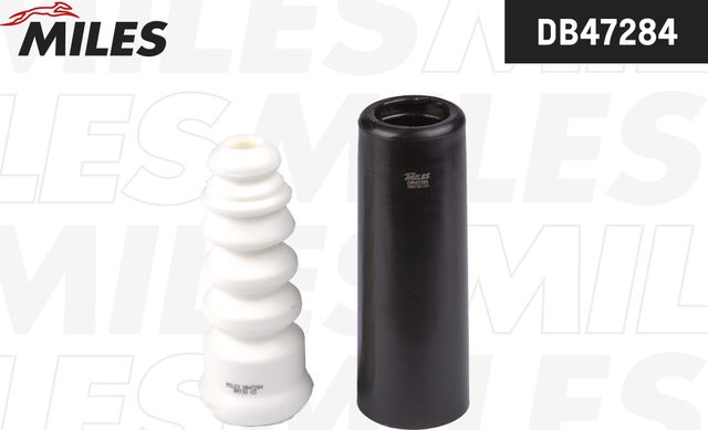 Комплект отбойников и пыльников амортизаторов (стоек) Miles. Артикул DB47284