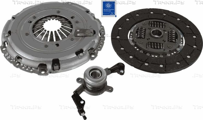 Сцепление (комплект) SACHS XTend Kit plus CSC для Volkswagen Crafter I 2011-2016. Артикул 3000 990 467