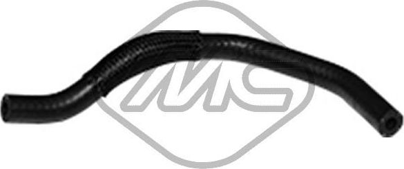 Патрубок радиатора (системы охлаждения) Metalcaucho. Артикул 97009