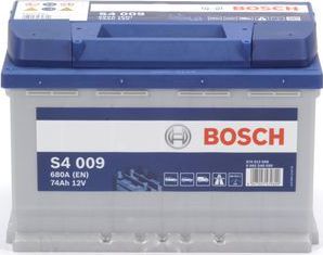 Аккумулятор Bosch S4. Артикул 0 092 S40 090