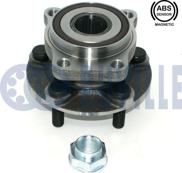 Ступица колеса с интегрированным подшипником Ruville передняя для Subaru Outback IV 2009-2014. Артикул 221354