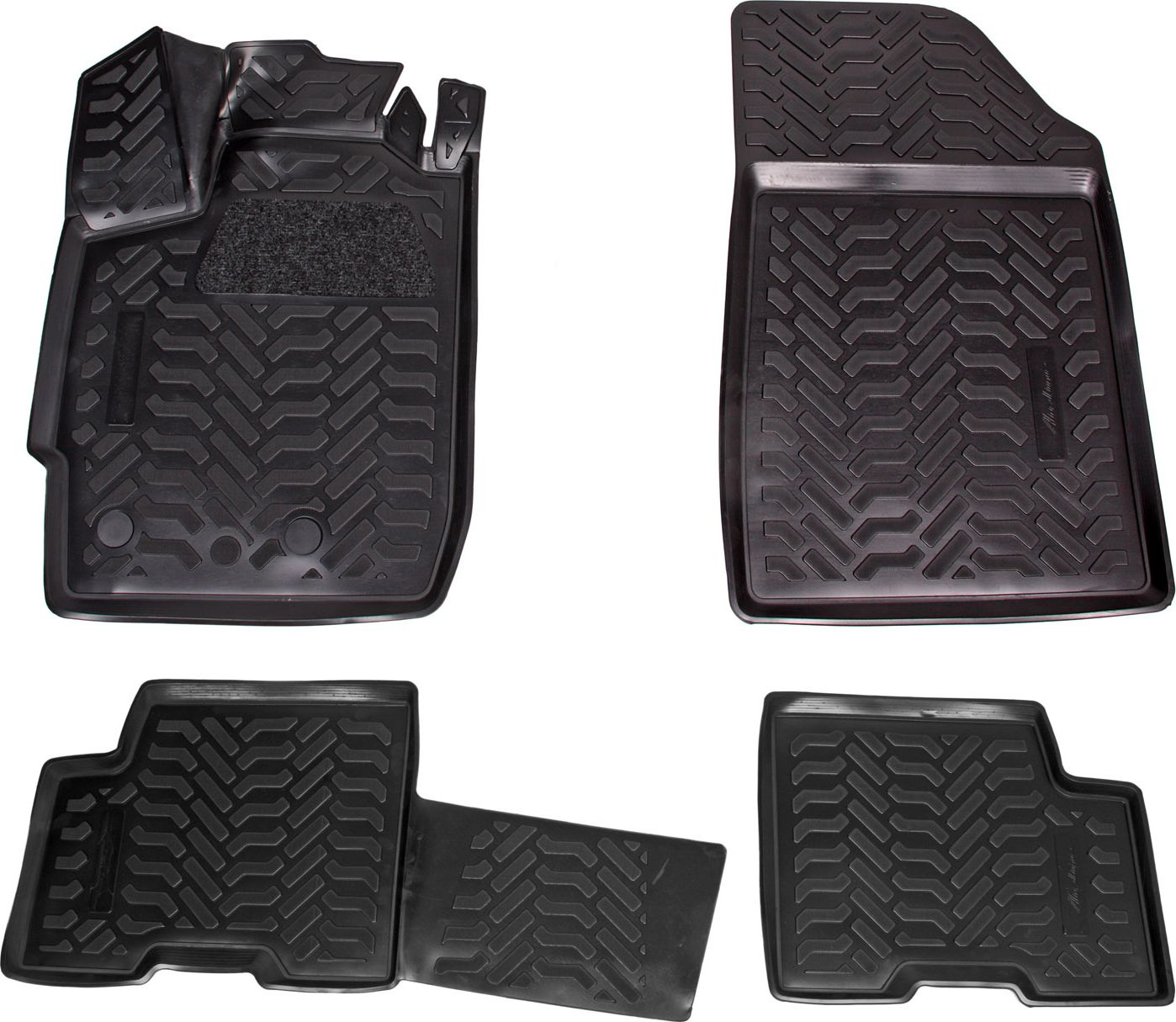 Коврики Airline 3D с высоким бортиком для салона Renault Arkana I 2019-2026. Артикул ACM-PS-93