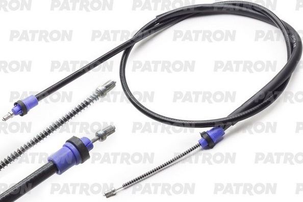 Трос ручника (тросик ручного тормоза) Patron задний правый/левый для Dacia Logan I 2004-2013. Артикул PC3127
