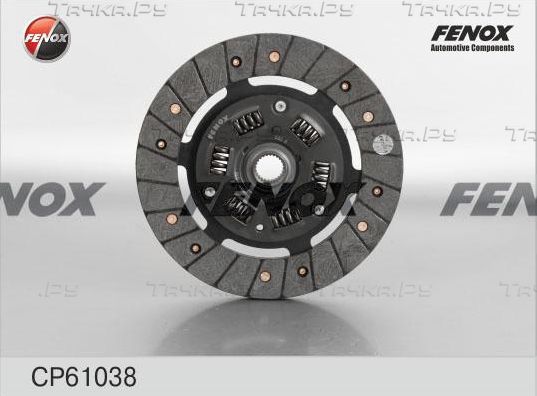 Диск сцепления Fenox для Renault Grand Scenic III 2009-2015. Артикул CP61038