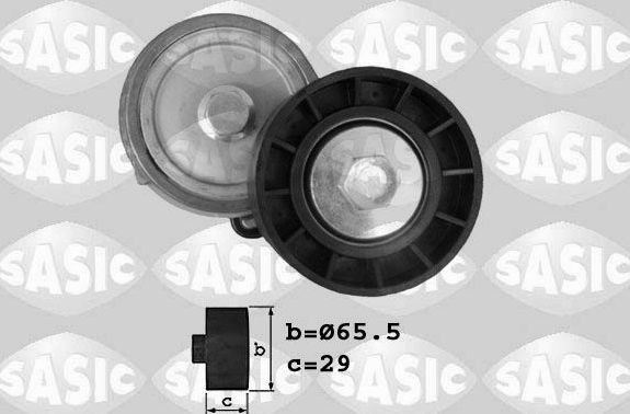 Натяжной ролик (натяжитель) приводного клинового зубчатого ремня Sasic. Артикул 1626004