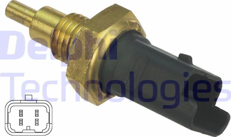 Датчик температуры охлаждающей жидкости Delphi. Артикул TS10401