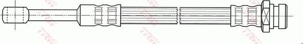Тормозной шланг TRW. Артикул PHD627