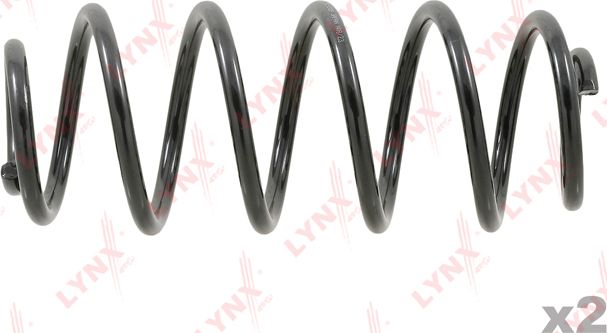 Пружина подвески LYNXauto задняя для Toyota Yaris II 2005-2012. Артикул SC-2729