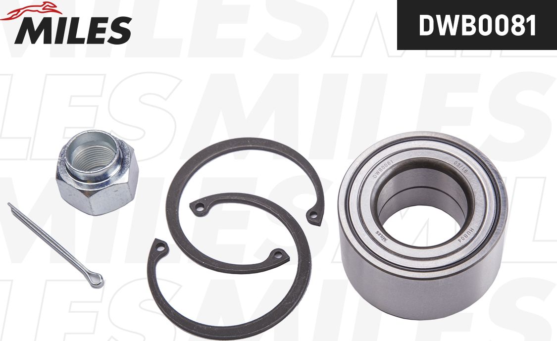 Ступичный подшипник (комплект) Miles. Артикул DWB0081