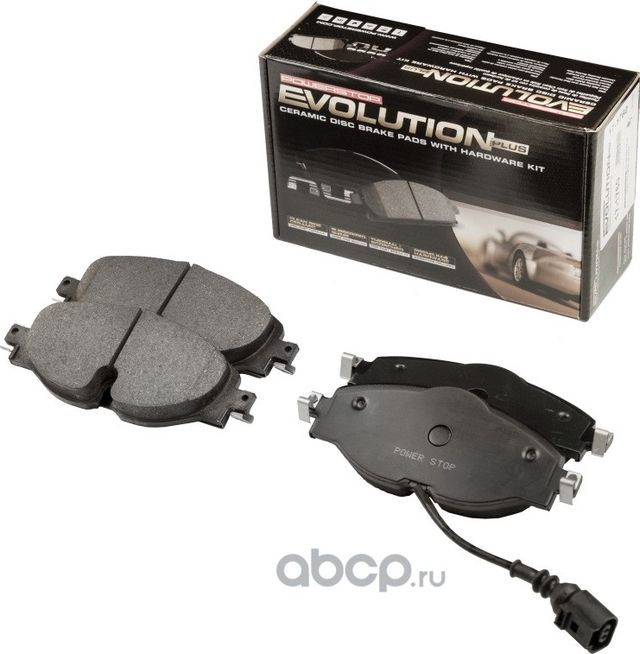 КОЛОДКИ ТОРМОЗНЫЕ ПЕРЕДНИЕ VW Tiguan II **Склад Масла (Powerstop). Артикул 171760